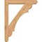 Ekena Millwork Olympic Craftsman Smooth Bracket w/ Offset Brace, Western Red Cedar, 5 1/2"W x 30"D x 38"H BKT0604X30X38OLY04SWR - alternate 3
